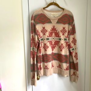 Ralph Lauren Denim and supply, tan, olive green and rust color.